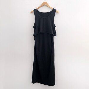 PACT Organic Cotton Sleeveless Midi Dress Size Large